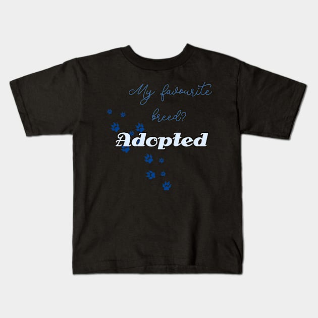 Adopt a friend Kids T-Shirt by HighFives555